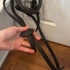 Kavalkade SOFT Leather Reins w/Stops 3/4"